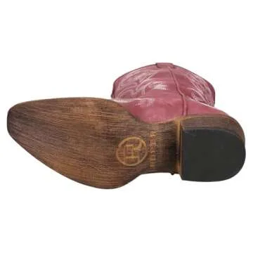 ROPER Womens Riley Round Toe Casual Boots Mid Calf Low Heel 1-2" - Red - Size 7 B