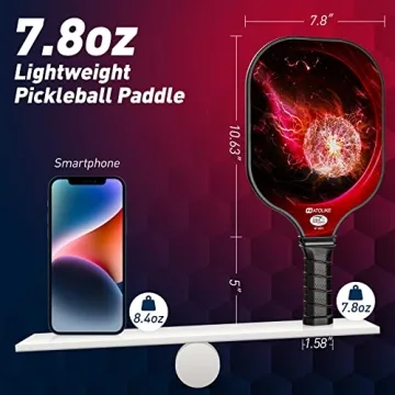 NATOLIKE Pickleball Paddle Set - Lightweight & Complete
