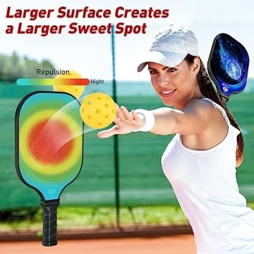 NATOLIKE Pickleball Paddle Set - Lightweight & Complete