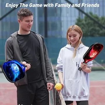NATOLIKE Pickleball Paddle Set - Lightweight & Complete