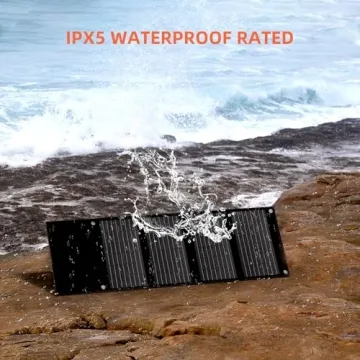 30W Portable Solar Charger for Camping & Devices