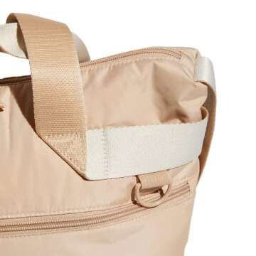 adidas Originals Puffer Shopper Tote Bag Magic Beige