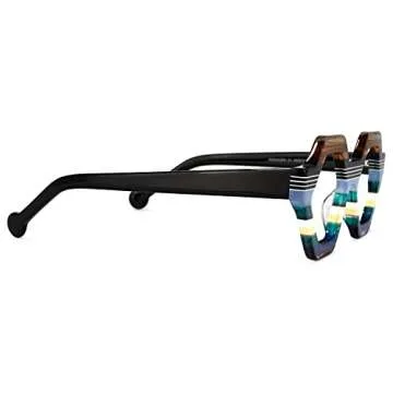 Stylish Vooglam Geometric Frame Eyeglasses for Women