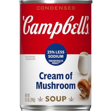 Campbell's 25% Less Sodium Cream of Mushroom Soup