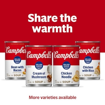 Campbell's 25% Less Sodium Cream of Mushroom Soup