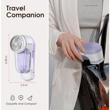 Yomeie Fabric Shaver - Rechargeable Lint Remover Device