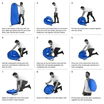 Versatile Pop Up Pod Privacy Tent Enhances Outdoor Comfort