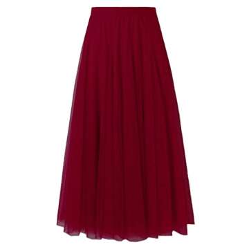 Elegant Tulle Skirts for Women in Versatile Styles