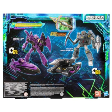 Transformers Rise of Tyranny Miner Megatron & Ratbat 2-Pack