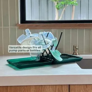 Willow Travel Cleaning Kit & Drying Rack for Breastfeeding Essentials