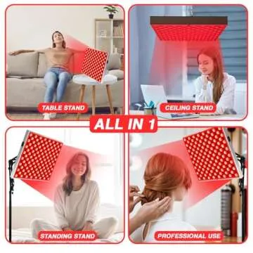 BEAM BLISS Red Light Therapy Lamp for Body and Face