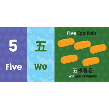 One, Two, Three Dim Sum: A Mandarin-English Counting Book for Young Foodies. Teaches Diversity with Colorful Illustrations