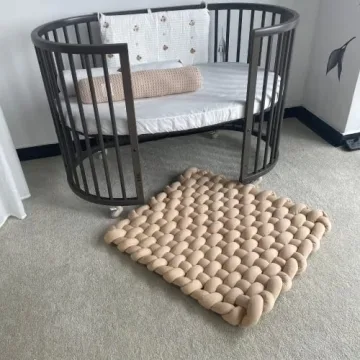 Wonder Space Plush Mat - Soft Braided Toddler Rug