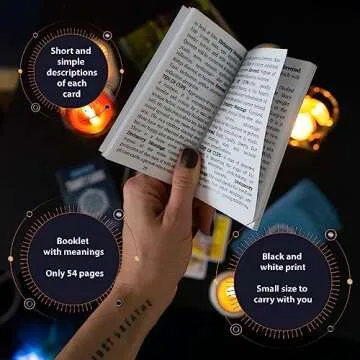 Sagospelet Classic Tarot Cards Set - Original 78 Card Tarot Deck with Guide Book - Beginner and Learning Deck- FSC-Certified Cardboard