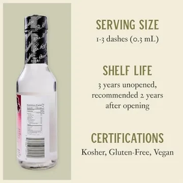 Fee Brothers Rose Water Cocktail Mixer - Floral Elegance