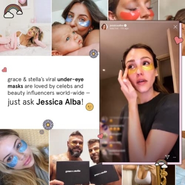 Vegan Grace & Stella Under Eye Mask - 24 Pairs