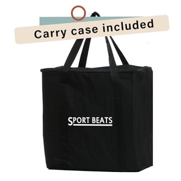 SPORT BEATS Large Outdoor Jenga Game with Carry Bag