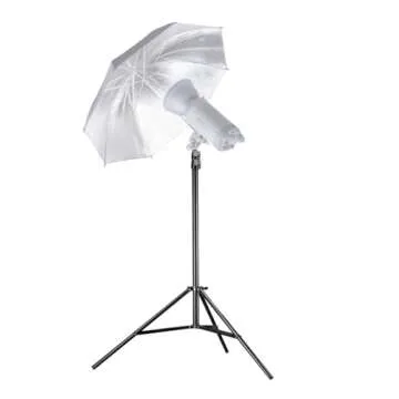 Walimex AIR 280 Tripod - Sturdy Lamp Stand for Photographers