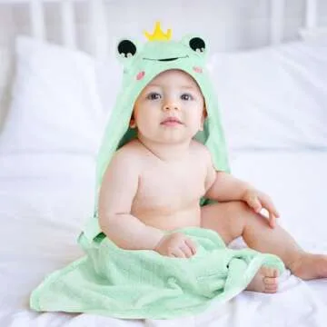 Soft Hooded Baby Bath Towels for Kids 0-5 Years