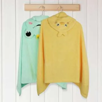 Soft Hooded Baby Bath Towels for Kids 0-5 Years