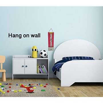 1-Strip Daily Visual Schedule Calendar Chart - Kit Includes 60 Home & Chores Laminate Cards -Great Behavioral Tool for Structure and Independence (Red 1-Strip, Laminate Cartoon 60 Cards)