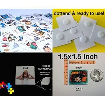 Daily Visual Schedule Chart with 60 Cards for Kids