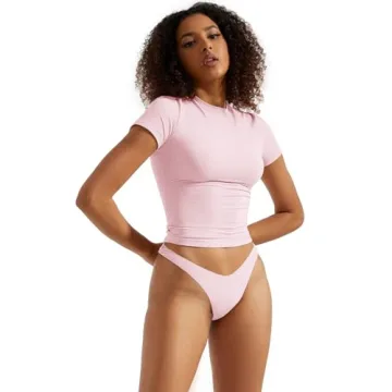 SUUKSESS Women’s Double Lined Fitted Basic Tee