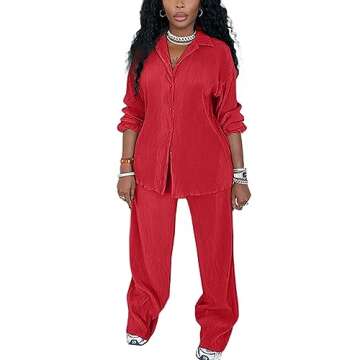 Kaimimei Casual 2 Piece Outfit for Women - Stylish & Comfortable Set