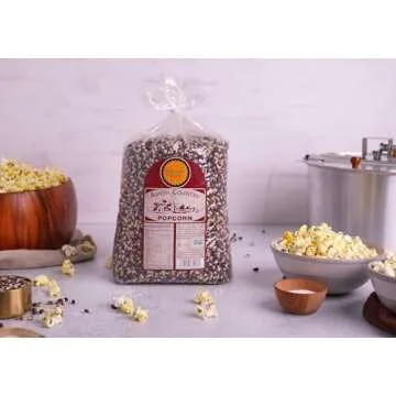 Amish Country Popcorn | 6 lb Midnight Blue Kernels | Old Fashioned Snack, Non-GMO, Gluten-Free