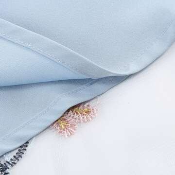 Elegant Floral Embroidery Dress for Women - Vintage Charm