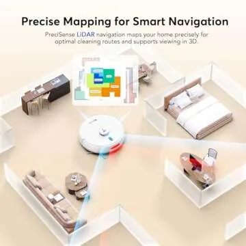 Teendow D20S Max+ Robot Vacuum & Mop for Pet Hair