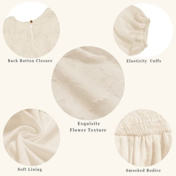 Elegant Floral Long Sleeve Maxi Dress with Pockets