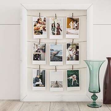 LWR CRAFTS Wooden Mini Clothespins 100 Per Pack 1" 2.5cm (Natural)