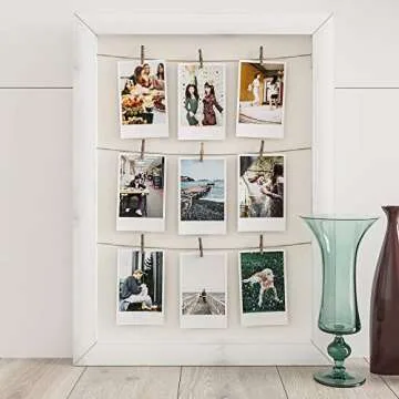 LWR CRAFTS Wooden Mini Clothespins 100 Per Pack 1" 2.5cm (Natural)