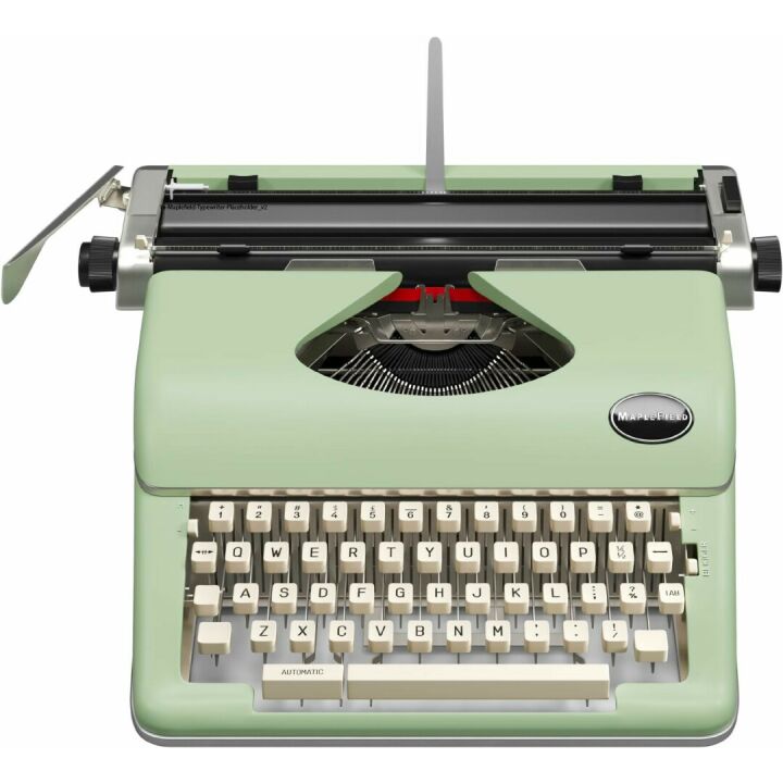 Maplefield Vintage Typewriter - Seafoam Green
