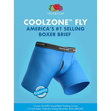 Men's Coolzone Briefs 12 Pack - Fruit of the Loom