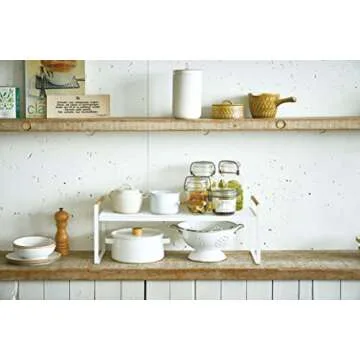 Stylish YAMAZAKI Wired Organizer Rack for Kitchen