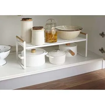 Stylish YAMAZAKI Wired Organizer Rack for Kitchen