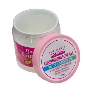 R&B Collection Braiding conditioning Edge Gel/ 24 Hour Hold/Extra Mega Hold