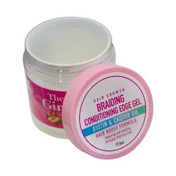 R&B Collection Braiding conditioning Edge Gel/ 24 Hour Hold/Extra Mega Hold