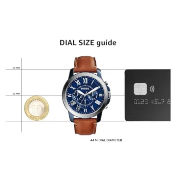 Fossil Men's Grant Quartz Chronograph Watch FS5151