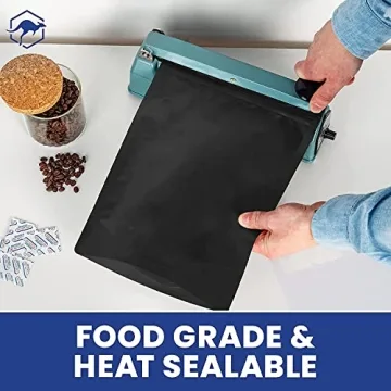 60 Wallaby 1-Gallon Gusset Mylar Bag Bundle for Food Storage