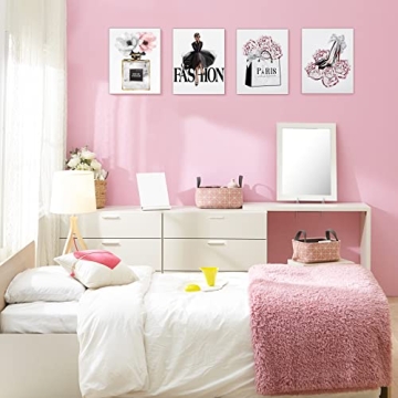 CoziTech Fashion Women Canvas Wall Art for Girls Bedroom