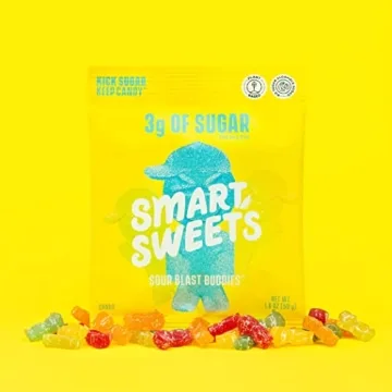 SmartSweets Sour Blast Buddies Low Sugar Gummy Candy 1.8oz