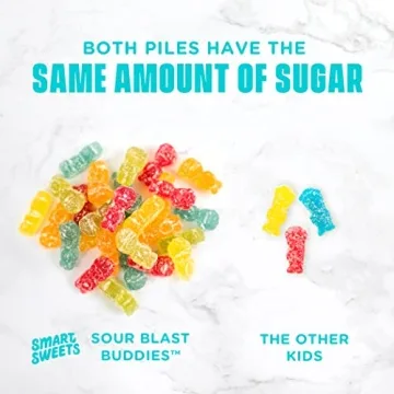 SmartSweets Sour Blast Buddies Low Sugar Gummy Candy 1.8oz