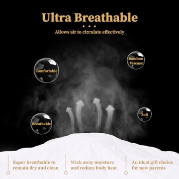 Soft Bamboo Viscose Crib Mattress Protectors 2-Pack