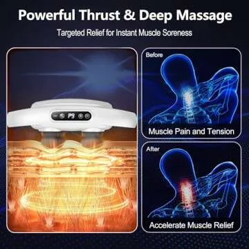 6 Head Massage Gun Deep Tissue - Versatile Relief for All