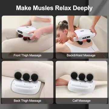 6 Head Massage Gun Deep Tissue - Versatile Relief for All