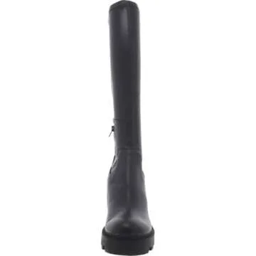 Stylish Steve Madden Women's Roxanna Knee High Boot - Black