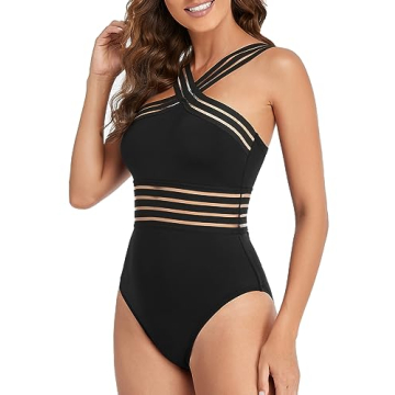 Hilor Slimming Bathing Suit for Curvy Women, Chic & Flattering